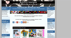 Desktop Screenshot of bonfiredesigns.com